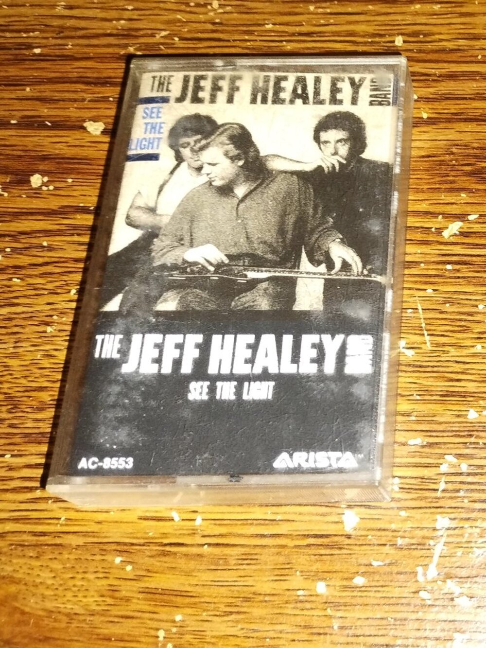 Jeff Healey - See the Light on cassette (1988, Arista Records)
